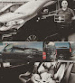 taxi with car seat